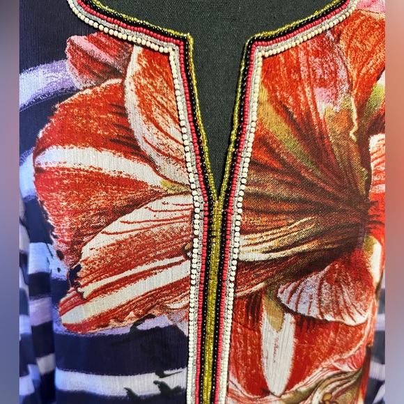 Desigual Sheer Purple Cinch Waist Size S - Picture 2 of 4